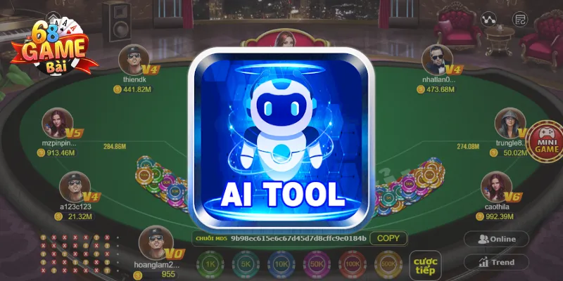 Tool hack Tài xỉu 68 Game Bài là công cụ dự đoán kết quả các ván cược tiếp theo trong game Tài xỉu